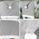 Christmas Hat Chair Covers Xmas Table Dinner Chair Back Covers Xmas Party Dec JR