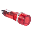 10 Pcs DC 12V Recessed Red Pilot Light Signal Indicator Lamp