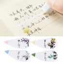 4 Pcs Roller Correction Tape Plants Shell Eraser Office School Stationeries Use