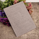 DIY Scrapbooking Letter Printed Plastic Embossing Template Folder Stencil