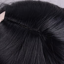 Durable Natural Synthetic Wig Hair fr Women Front Classic Straight Lace Black Hf