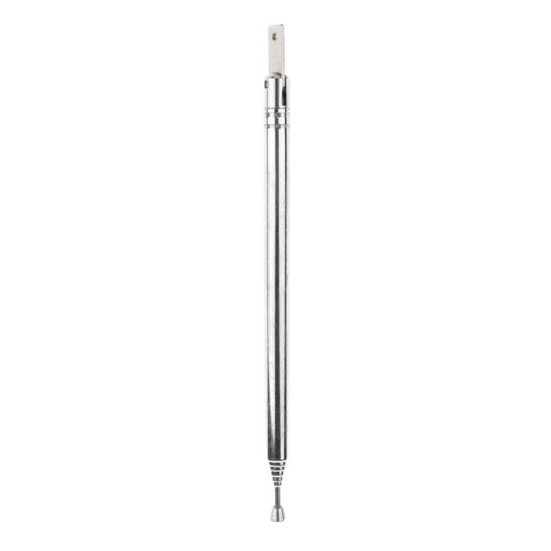 Replacement 7 Section 55cm Extendable Long Telescopic Antenna for FM Radio