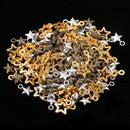 150Pc Mixed Colors Alloy Jewelry Making Charms Star Charms Pendant DIY Craft