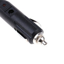 DC 12V 24V Car Charger Power Adapter Cigarette Lighter Spring Cable 5.5*2.5mm JR