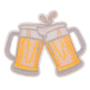 diy embroidery beer badge iron on patch for clothes stickers fabric Pip.ES