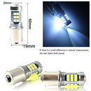2pcs for Car Brake Reverse Turn Signal Light S25 1156 BA15S 3030 27SMD LED Bulbs