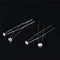 20PCS Clear Crystal Rhinestone Diamante Wedding Bridal Prom Hair Pins Hairpin MO