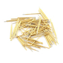 100x P50-B1 Dia 0.68mm Length 16mm 75g Spring Pressure Test Probe Pogo Pin   Z