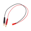 4.0mm Banana Plug Connector Charge to JST Plug Charge Cable Soft 20AWG