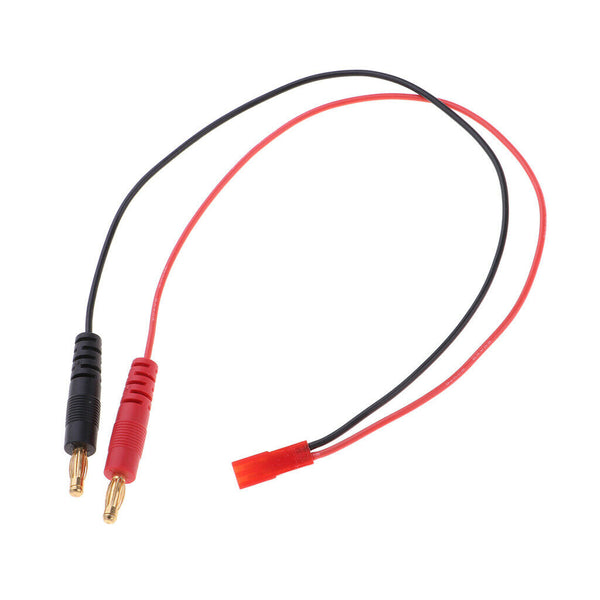 4.0mm Banana Plug Connector Charge to JST Plug Charge Cable Soft 20AWG
