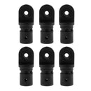 6 Pieces Nylon Marine Boat Yacht Bimini Top Fitting Inside Eye End for 7/8" Tube