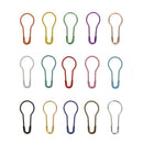 600pcs Gourd Safety Pins Metal Clips Knitting Cross Stitch Marker Tag Pins