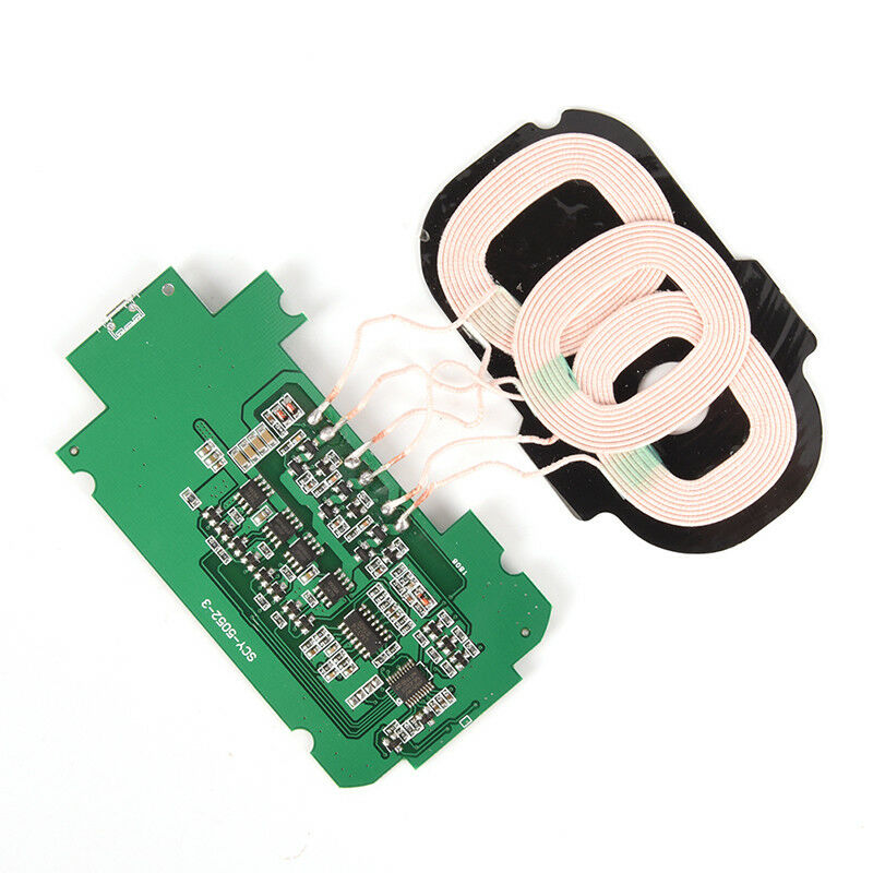 5V/2A 3 Coils Qi Wireless Charger PCBA Circuit Board Coil Charger Universal  ME
