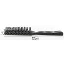 1Pc Professional Salon Comb Curl Hair Brush Pp Plastic Massage Comb Anti-St D6E6
