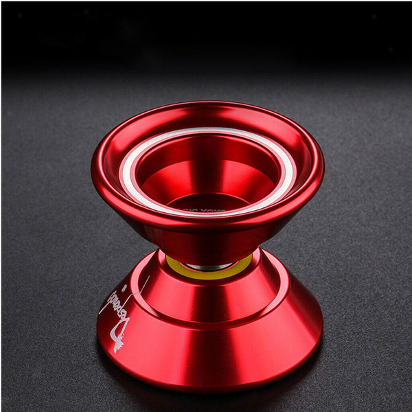 Professional Unresponsive Alloy YOYO N5 With Durable String Red
