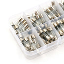 100pcs glass Fuse 5mm x 20mm Slow Blow T 1A -20A 250V    ME