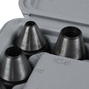 10Pcs Heavy Duty Hollow Punch Kit Set Gasket Leather Rubber Punching Diy Le B6Q3