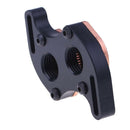 G1/4'' inch N/S Bridge S Shape Waterblock Copper For 44-58mm PC Water Cooling
