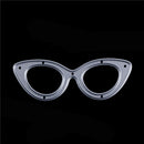 2X Glasses Metal Cutting Dies Stencil For Scrapbooking DIY Album Cards Deco JR