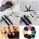 Guitar Strings Changing Accessory Kits w/ 3 Set Guitar Strings Playing Tool