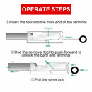 59X Car Terminal Removal Tool Kit Wire Connector Pin Extractor Release K0D4