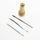 Copper Leather Tent Sewing Awl Hand Stitcher Taper Leathercraft Needle Work Tool