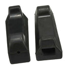 1 Pair Front Rider Rest Pegs Rubber Mini Footpegs Fit for Yamaha YBR 125