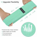 3Pcs Resistance Bands Legs Workout Hip Round Elastic Stretching Loops+Pouch Kit