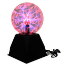4" Glass Nebula Plasma Ball Sphere Globe Lamp Touch Motion Disco Party Light