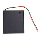 2Pcs 4 x AA 6V Battery Holder Storage Case Wired ON/OFF Switch w Cover E7Y6