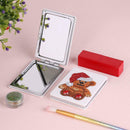 DIY Bear Special Shaped Diamond Painting Mini Makeup Mirror Vanity Mirrors