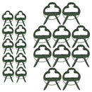 60 pcs. Green Plant Clips Plant Clamps Perfect for Plant Protection Support G1U9