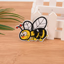 bee embroidered sew iron on patches set badge bag fabric applique craft ES
