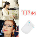 10Pcs Full Face Shields Cover Goggles Visor Anti-Oil Barbecue BBQ Protector