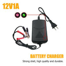 Battery Charger Maintainer 12V Trickle for Car Motorcycle RV Truck ATV US Plug