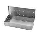 Heavy Duty Stainless Steel Meat Smoking Barbecue Smoker Box For Wood Chips,Add