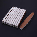 New 10pcs Diamond Brown Corundum Nail Art Tools Nail File Nail Sand Grind