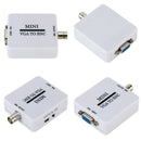 Mini HD VGA to BNC Video Converter Adapter Digital Switcher Box For HDTV Monit&M