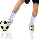Sports Splicing Riding Socks Anti-slip Cycling Bicycle Calf Length Socks