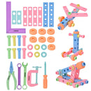 Children Kids Jigsaw Assembling Building Blocks Baby Early Educational Toys