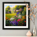 Garden 5D DIY Full Round Drill Diamond Painting Decor Needlework (C1286)