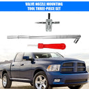 Metal Valve Stem Puller +Core Wrench Screwdriver 4 Way Tool for Car Bike Bicycle