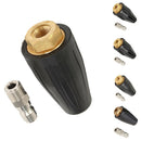 Pressure Jet Wash  Rotating Nozzle Set Quick Release Coupling 2.5GPM