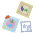 ET421 Box Leaves DIY Cutting Dies Metal Stencils Scrapbook Craft