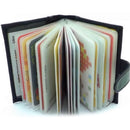 Fashion Sale Men's Luxury Soft  Black Leather Credit Card Holder Wallet 3C