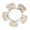 Irin 5Pcs/Lot Maple Wood Regular Acoustic Violin Bridge 4/4 Sizes Durable V