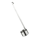 Long Handle Stainless Steel Wine Dipper Sauce Ladle Flat Bottom Spoon 500ml