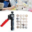 20-Disc Polymer Clay Fimo Extruder Craft Gun Sculpey Sculpting Sugarcraft Tool