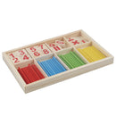 Baby Children Wooden Counting Math Game Mathematics Toys Kids Preschool Edu