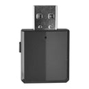 USB Bluetooth Audio Transmitter Receiver Adapter 3.5mm Cable for Computer